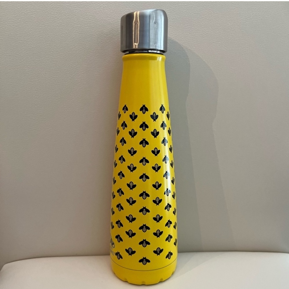 Honey Bee Pattern Steel Bottle